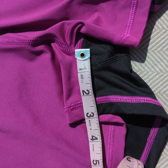 Victoria's Secret black and purple athletic shorts size medium - Picture 7 of 9